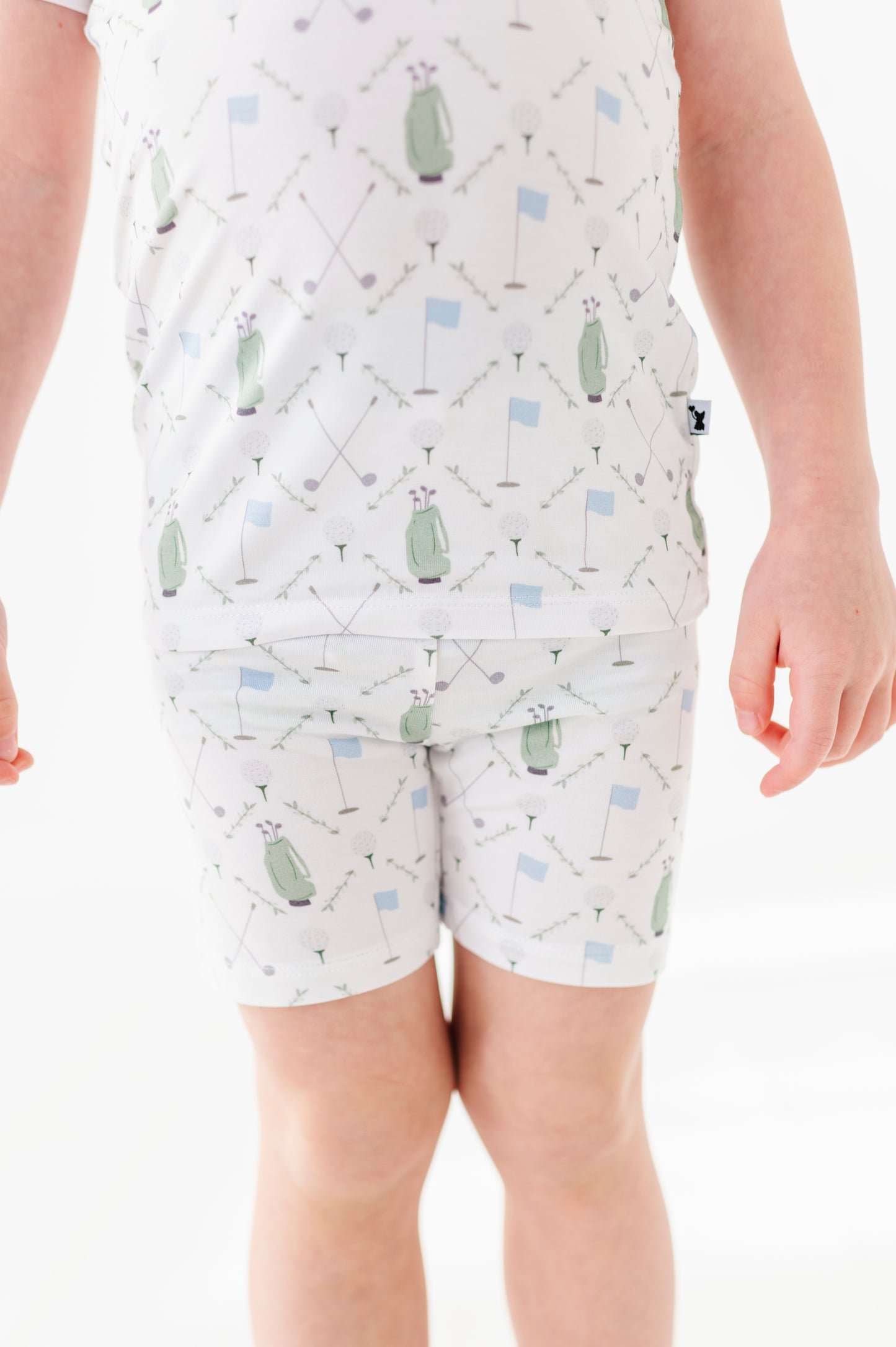 Dressed To the Tee Short Sleeve and Shorts- Blue