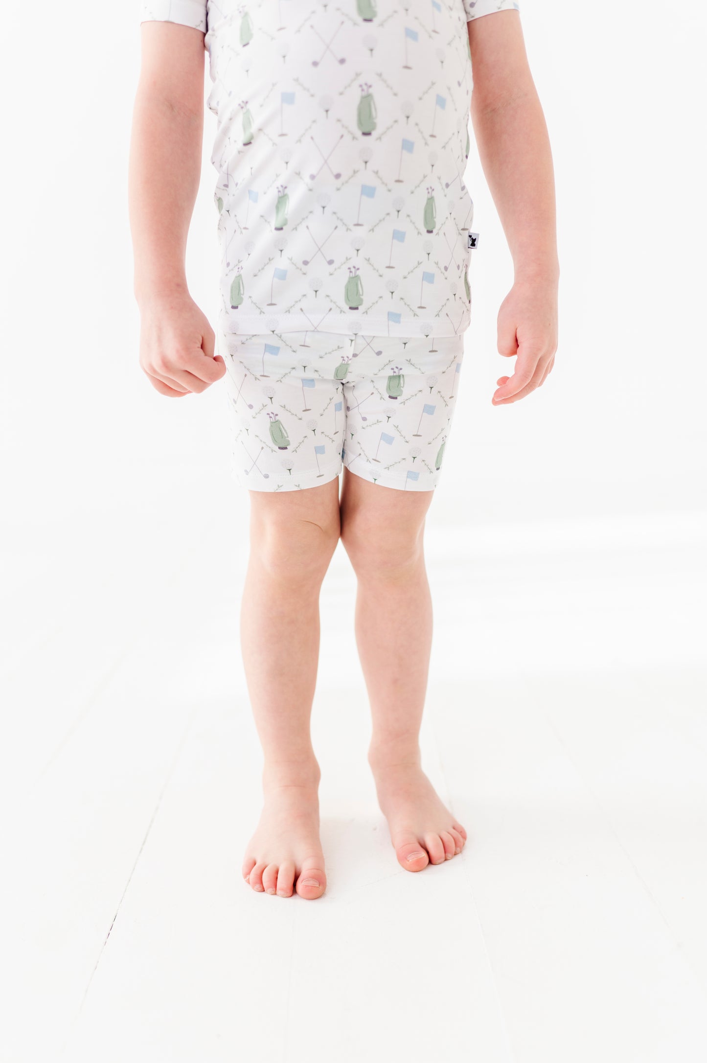 Dressed To the Tee Short Sleeve and Shorts- Blue