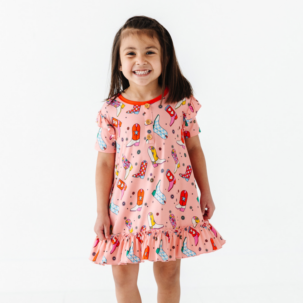 Let's Go (to bed) Girls Gown Toddler/Kids
