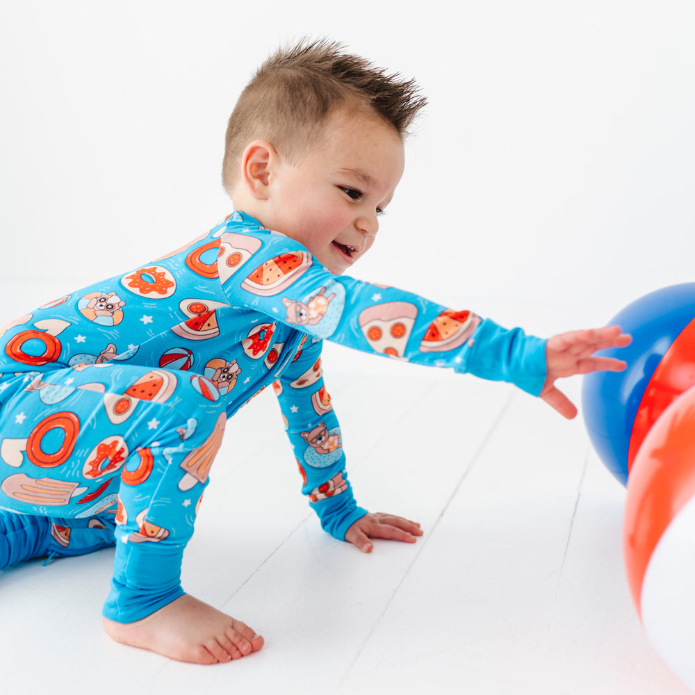 
                      
                        Poolside Pawty Convertible Footies
                      
                    