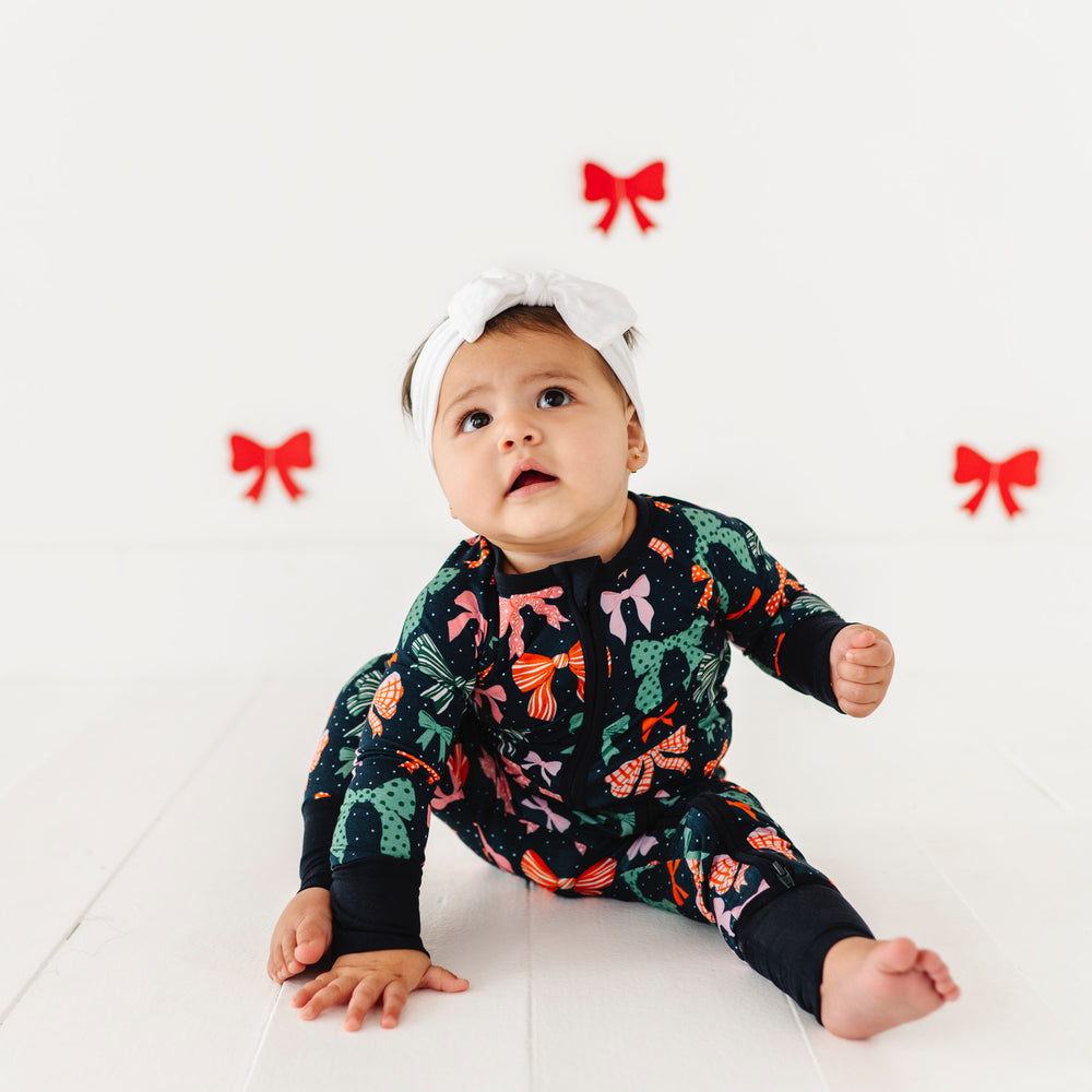 
                      
                        Merry Little Bows Convertible Footies
                      
                    