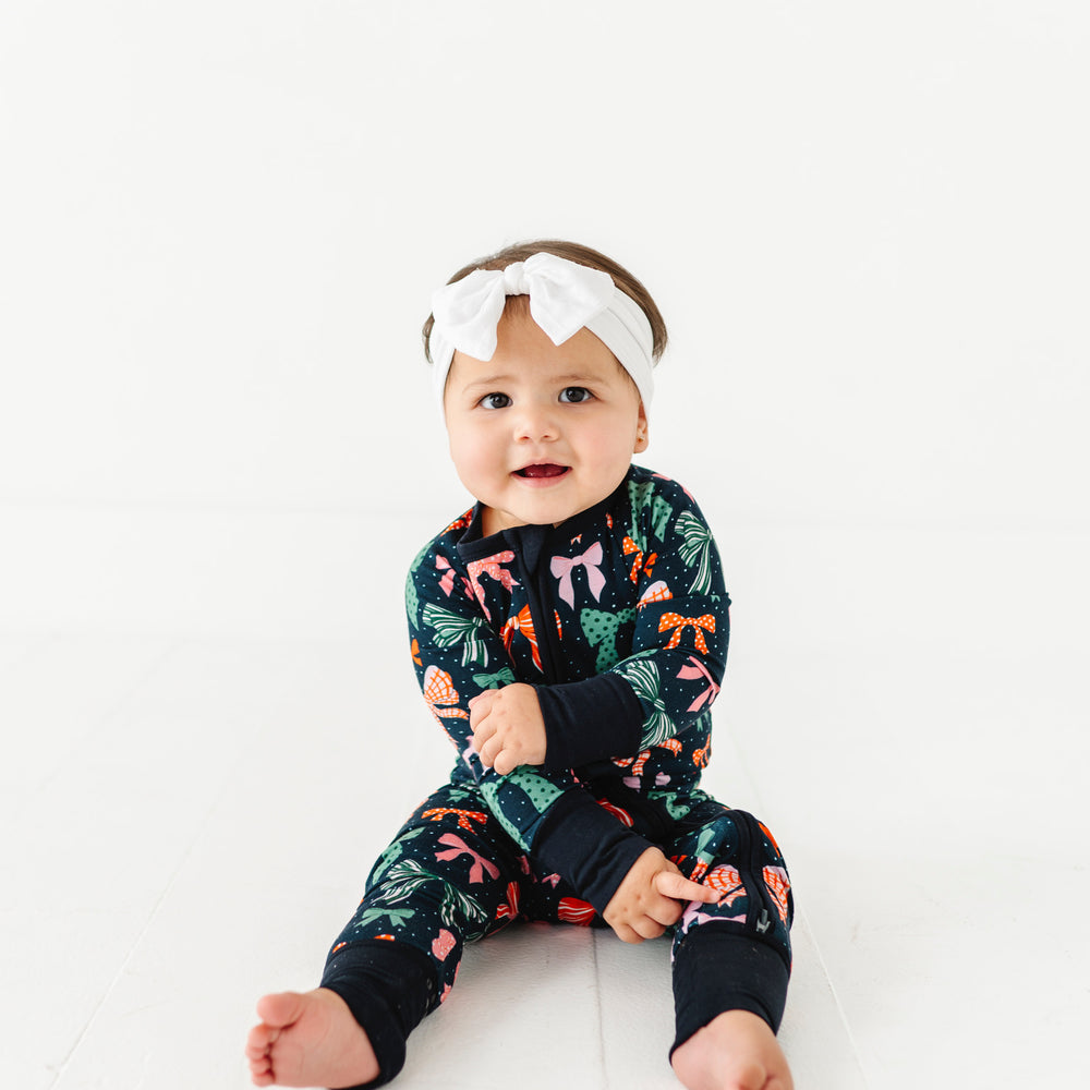 
                      
                        Merry Little Bows Convertible Footies
                      
                    
