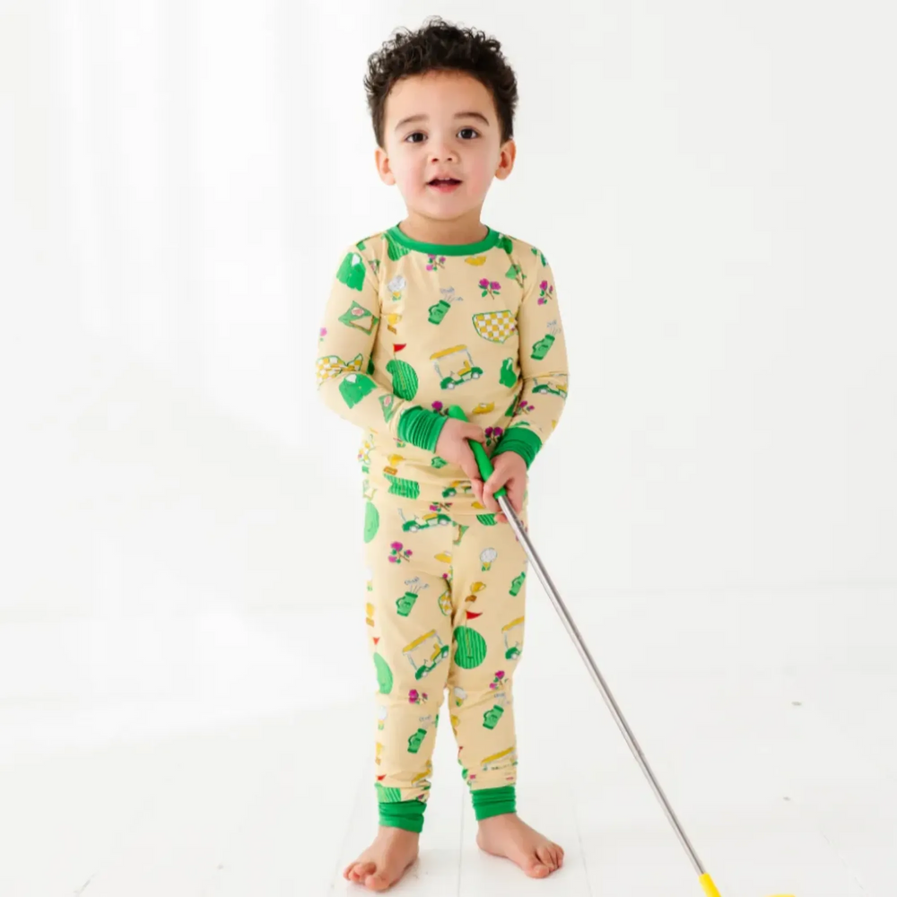 Green Jacket Dreams Kids Pajamas