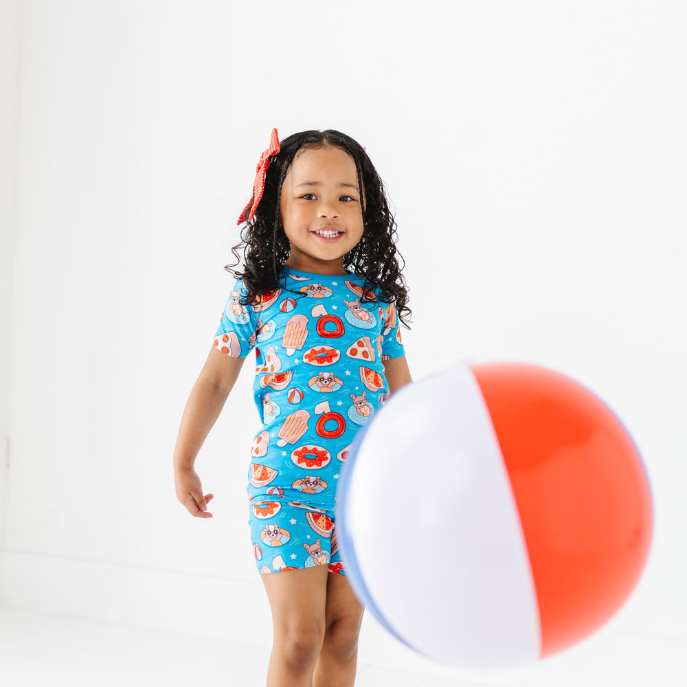 
                      
                        Poolside Pawty Kids Pajamas
                      
                    