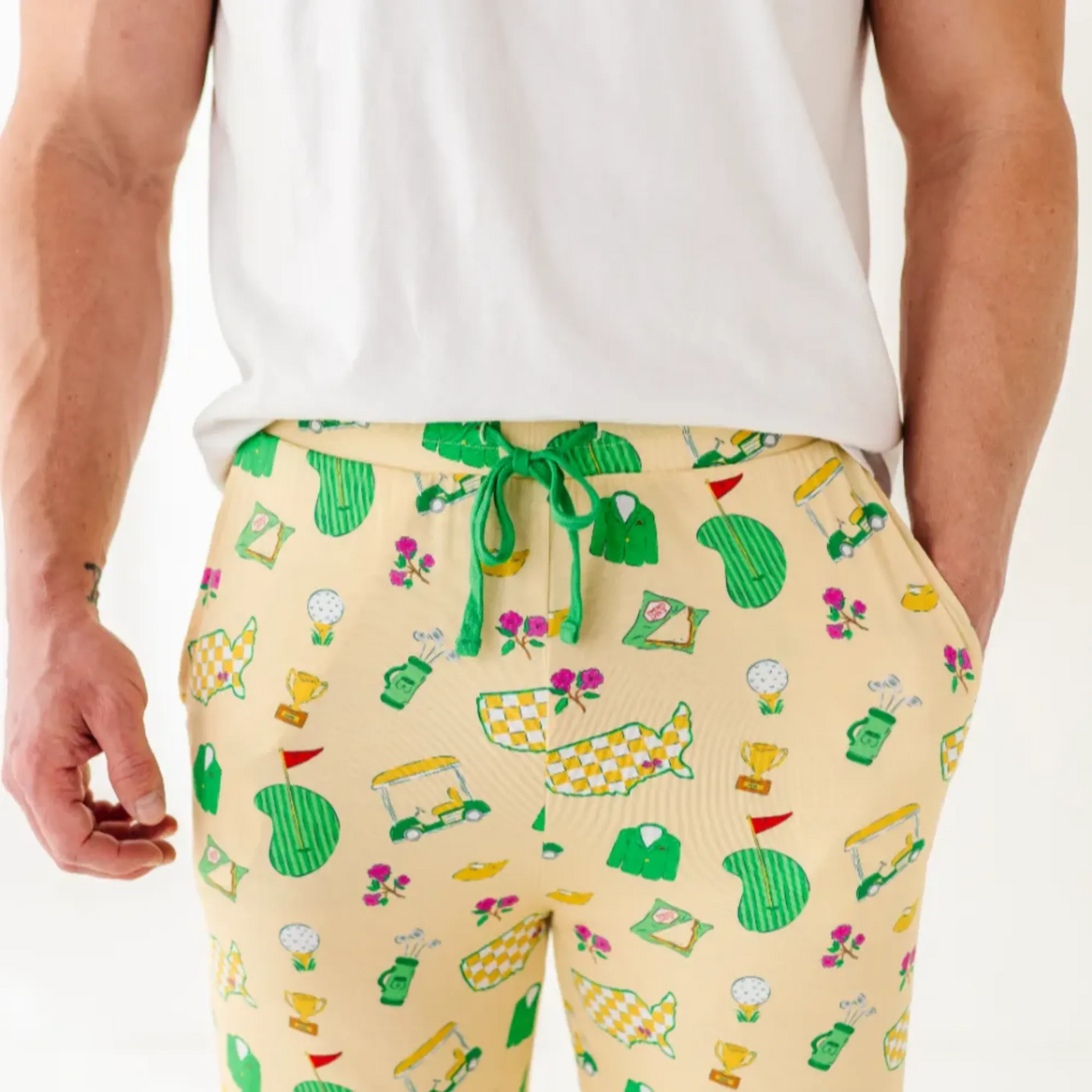 Green Jacket Dreams Mens Lounge Pants