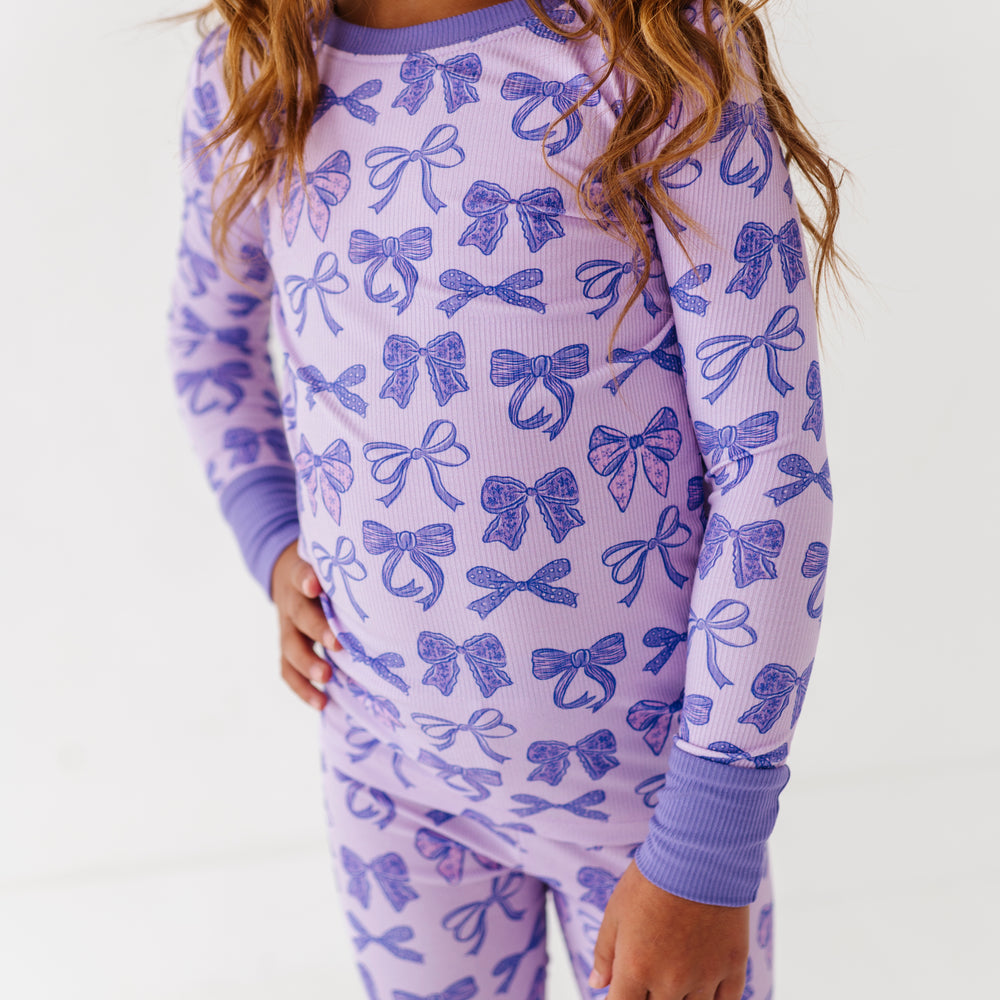 Preppy & Purple Kids Pajamas