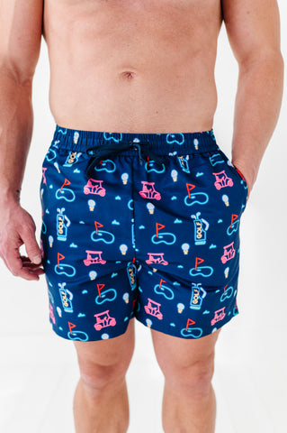 All Fore Dad Men's Swim Trunks