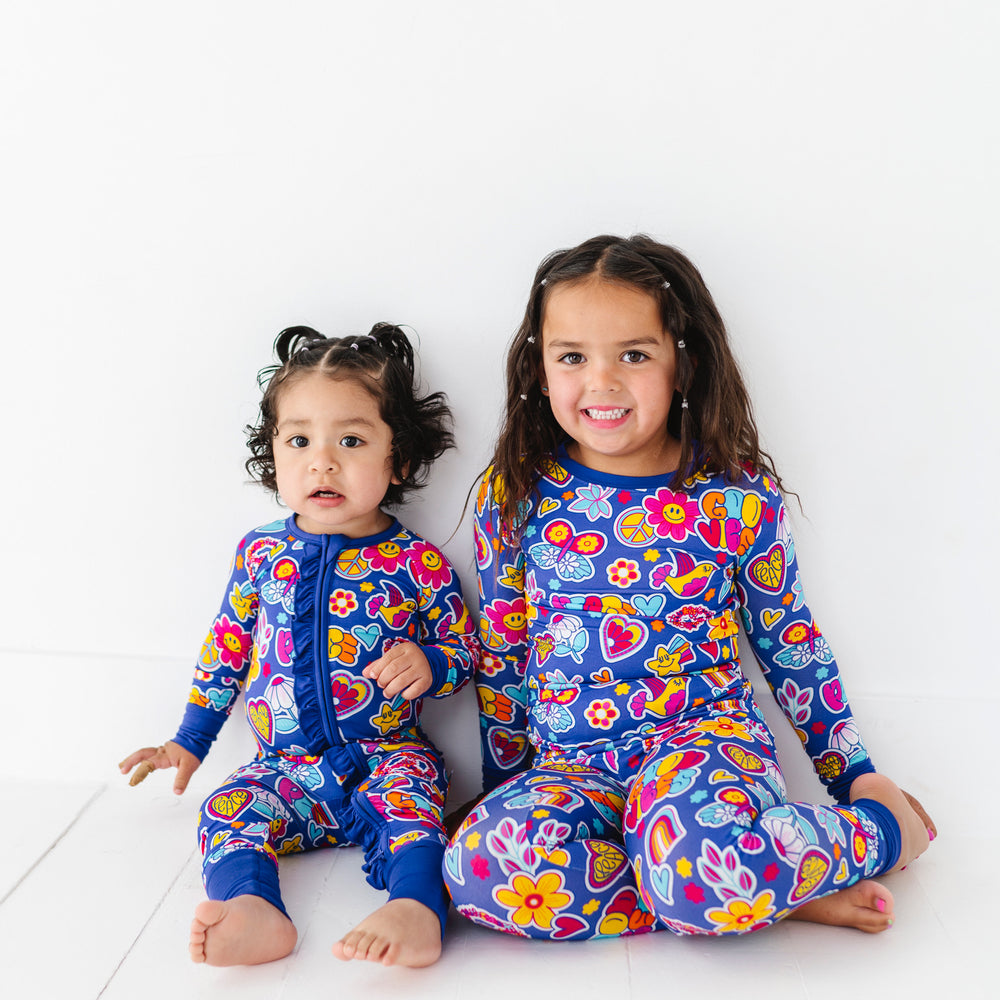 
                      
                        I'm Groovy and I Know It Convertible Footies with Ruffle
                      
                    