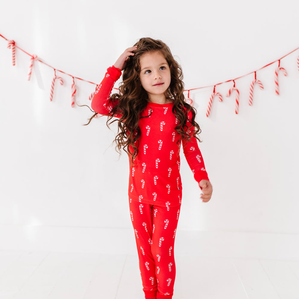 
                      
                        Sweet & Stripey Ribbed Kids Pajamas
                      
                    