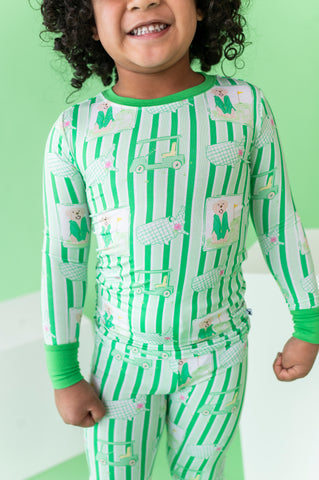 It's a Masters-Piece Kids Pajamas- Green