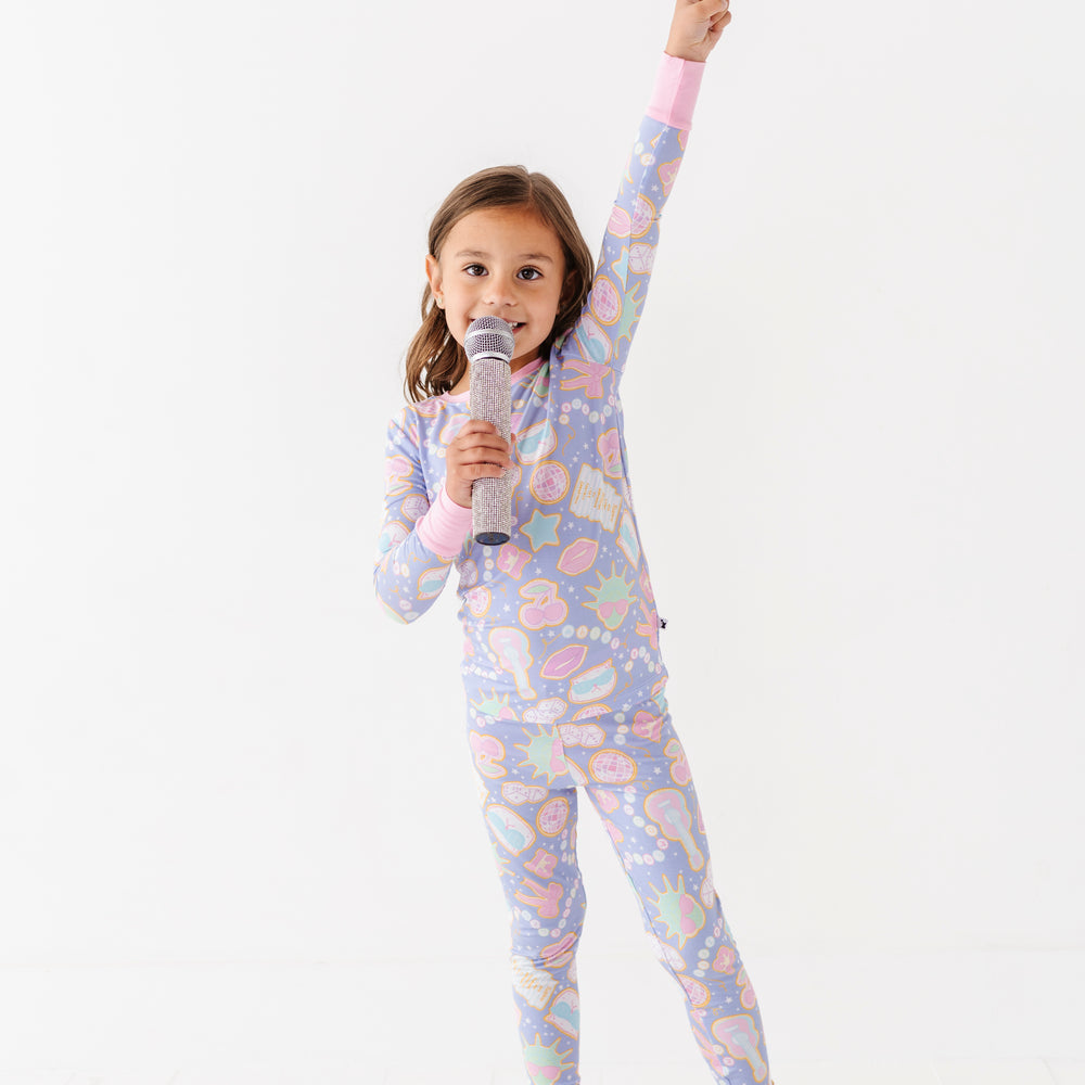 
                      
                        Lavender Haze (Kiki+Lulu's Version) Kids Pajamas
                      
                    