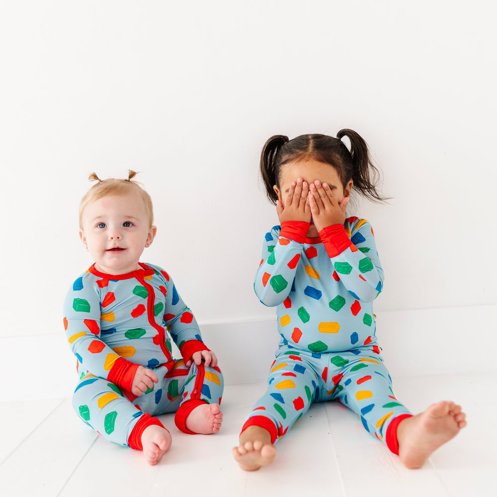 
                      
                        Building Blocks Convertible Footies
                      
                    