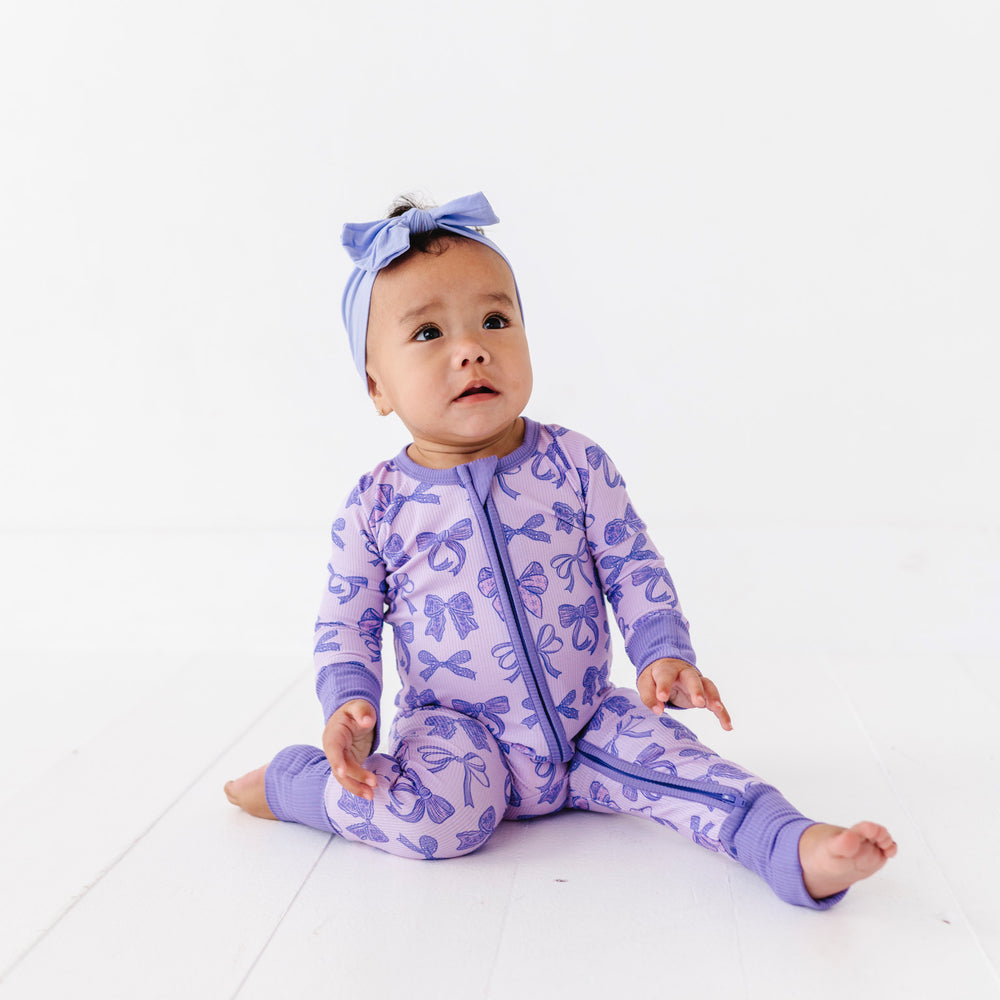 
                      
                        Preppy & Purple Convertible Footies
                      
                    