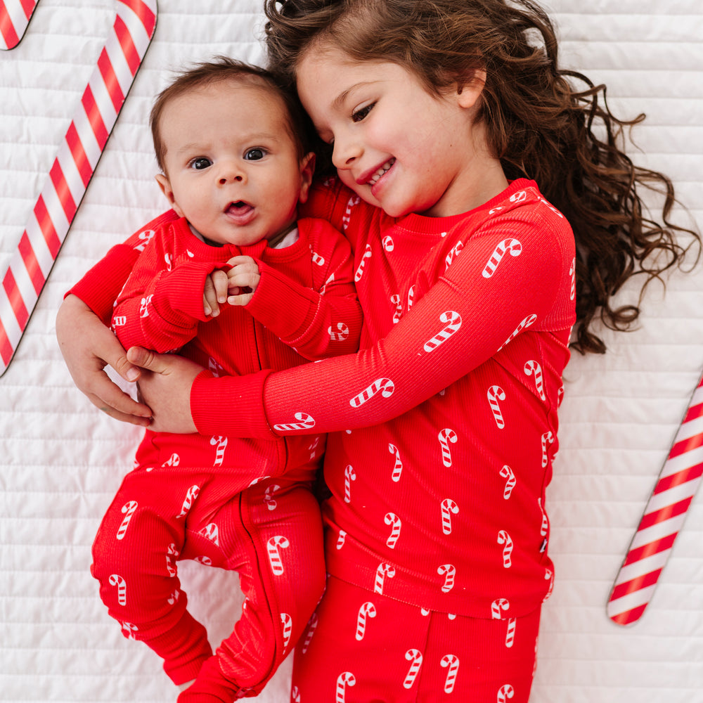 
                      
                        Sweet & Stripey Ribbed Kids Pajamas
                      
                    