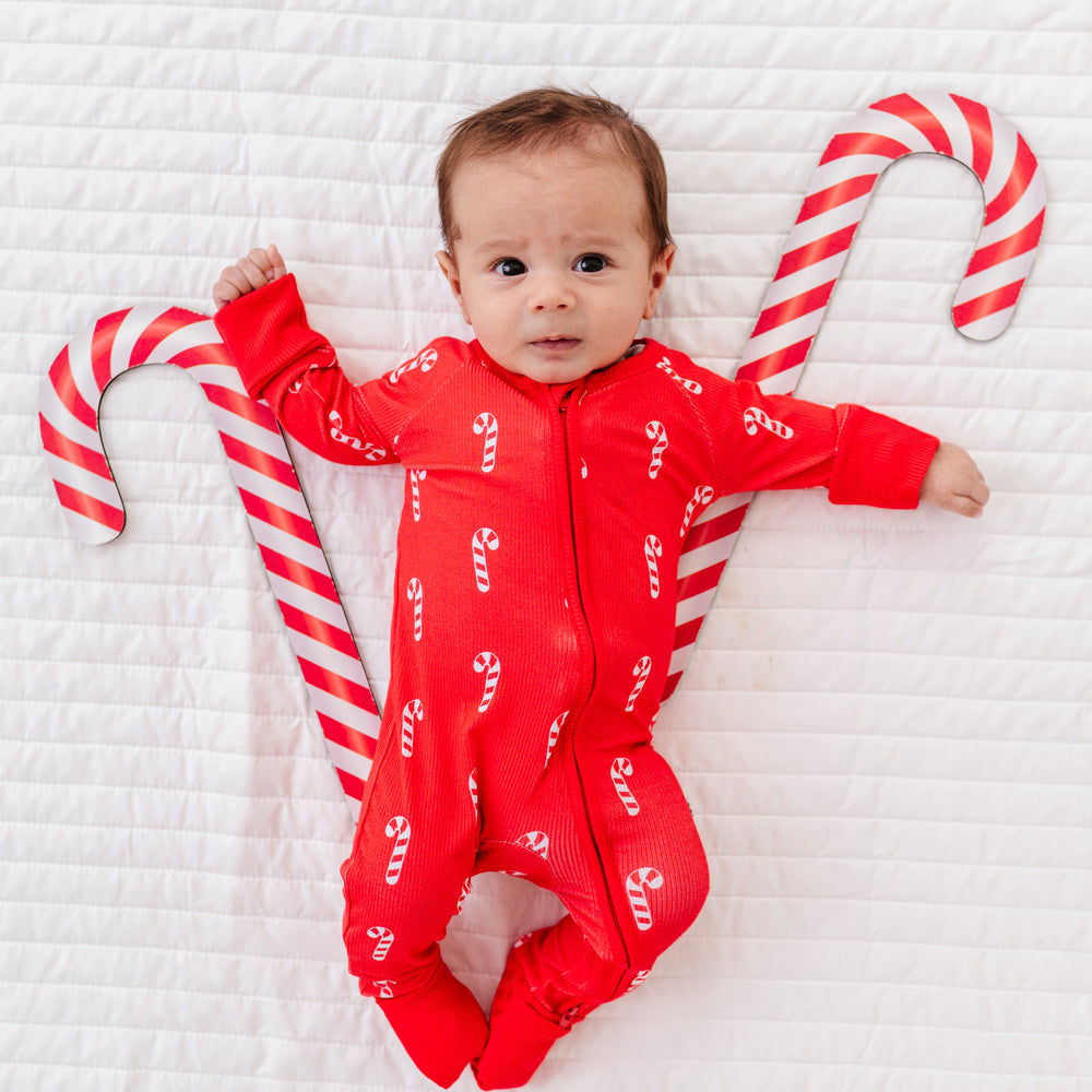 
                      
                        Sweet & Stripey Ribbed Convertible Footies
                      
                    