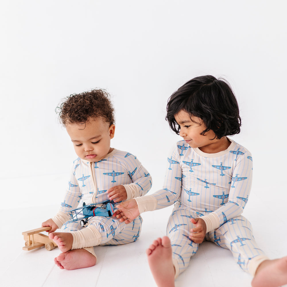 
                      
                        Plane Old Fun Convertible Footies
                      
                    