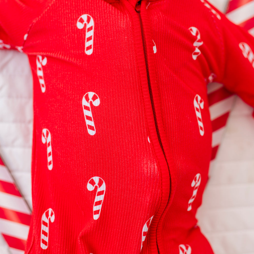 Sweet & Stripey Ribbed Convertible Footies