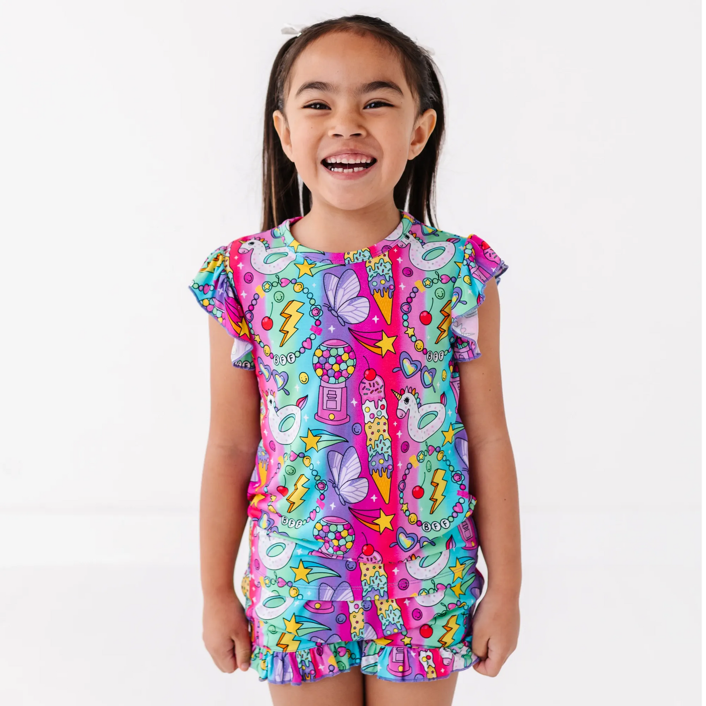 Cosmic Candyland Short Set Kids