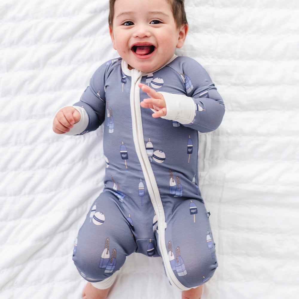 
                      
                        Don't Worry, Buoy Happy Convertible Footies
                      
                    