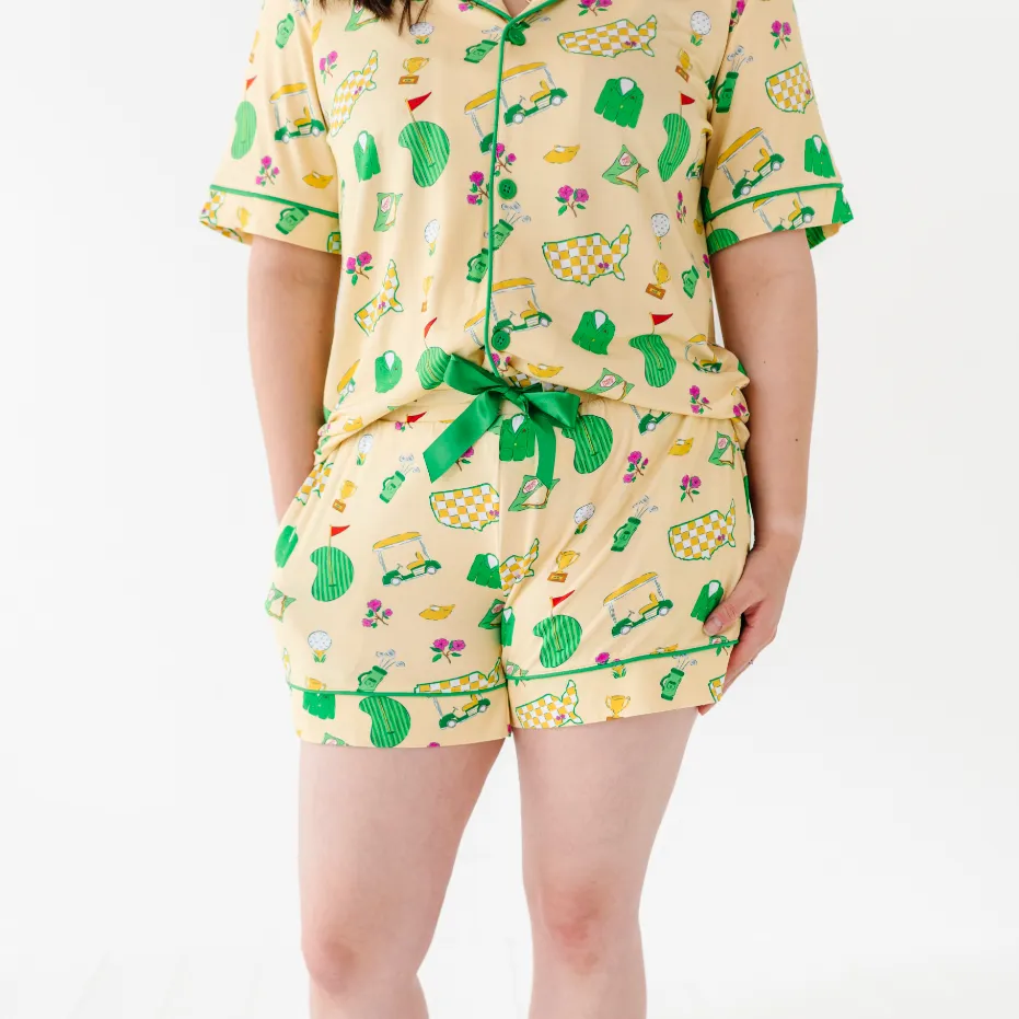 
                      
                        Green Jacket Dreams Mama Short Lounge Set
                      
                    