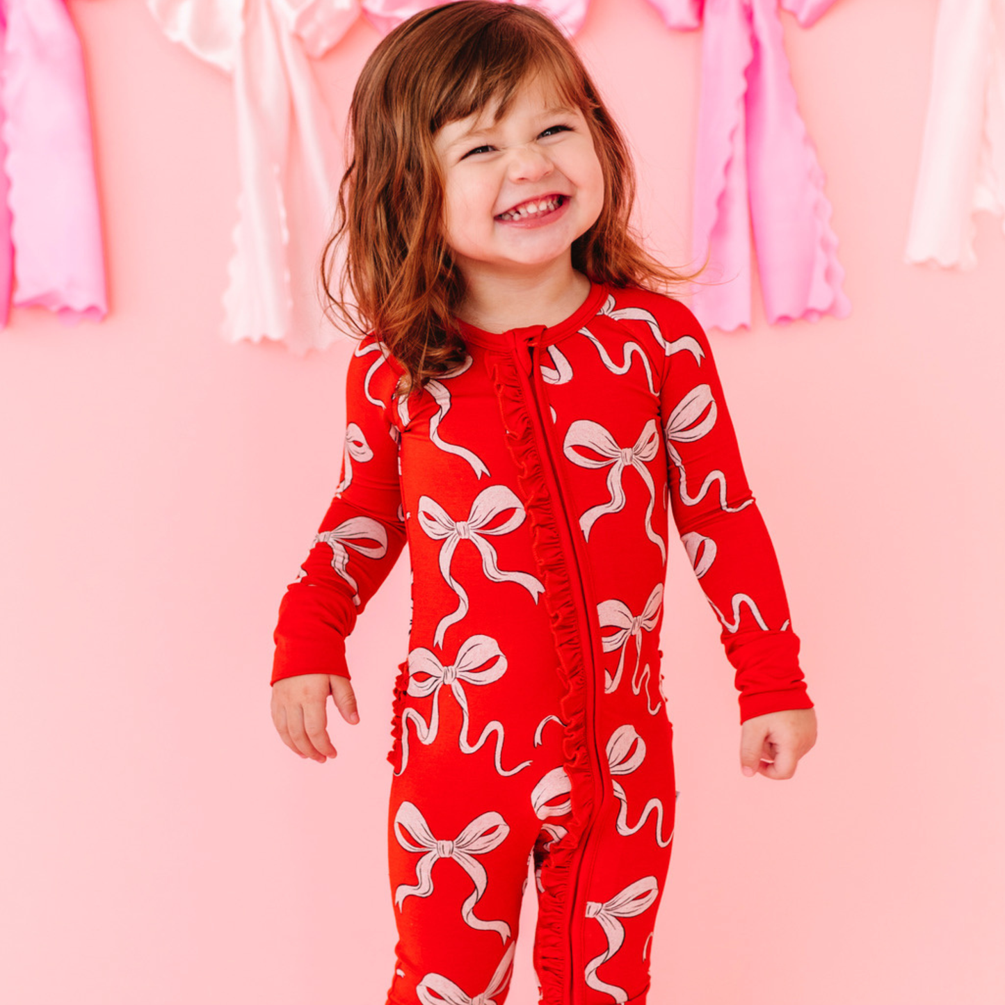 Bow Much Love Convertible Footies