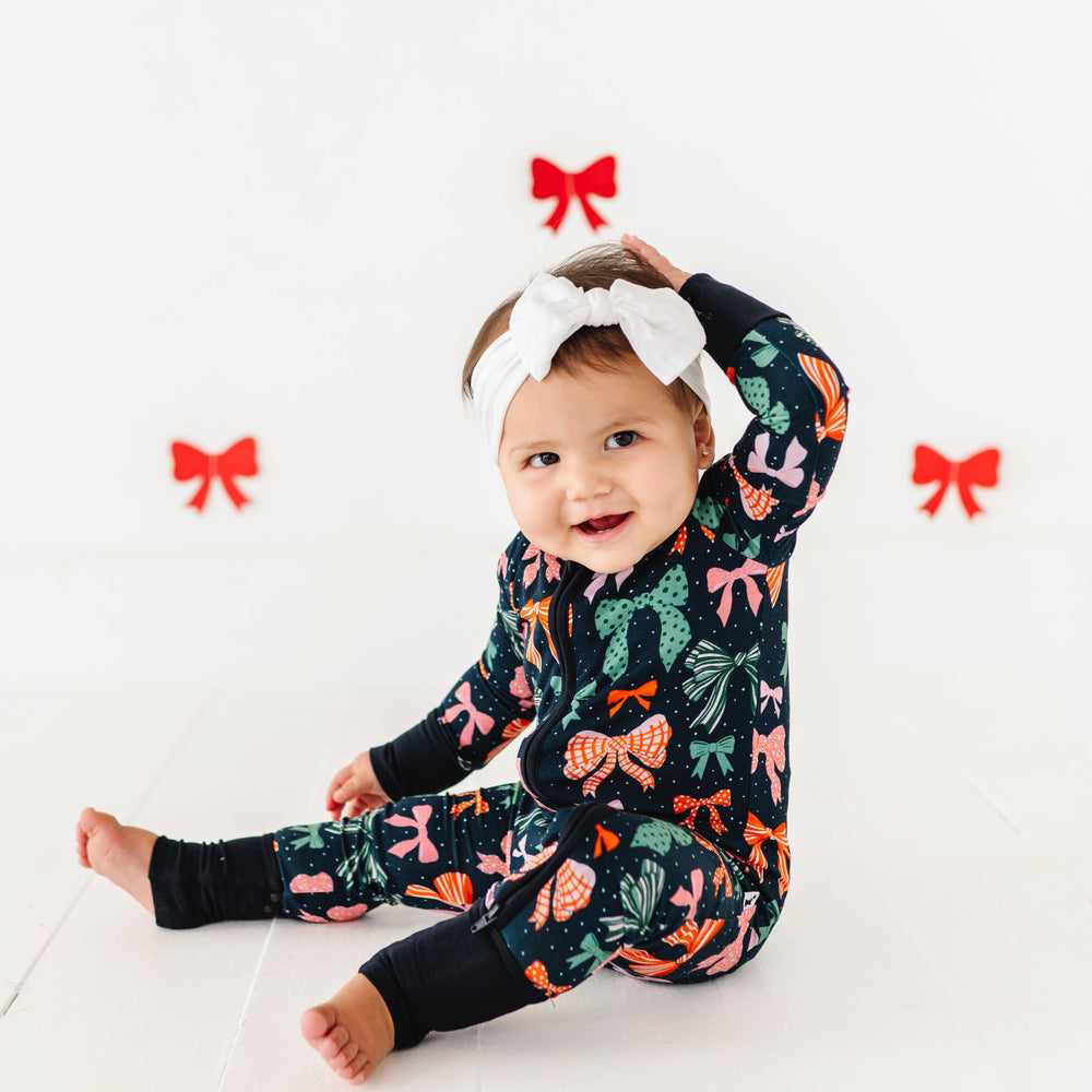 
                      
                        Merry Little Bows Convertible Footies
                      
                    