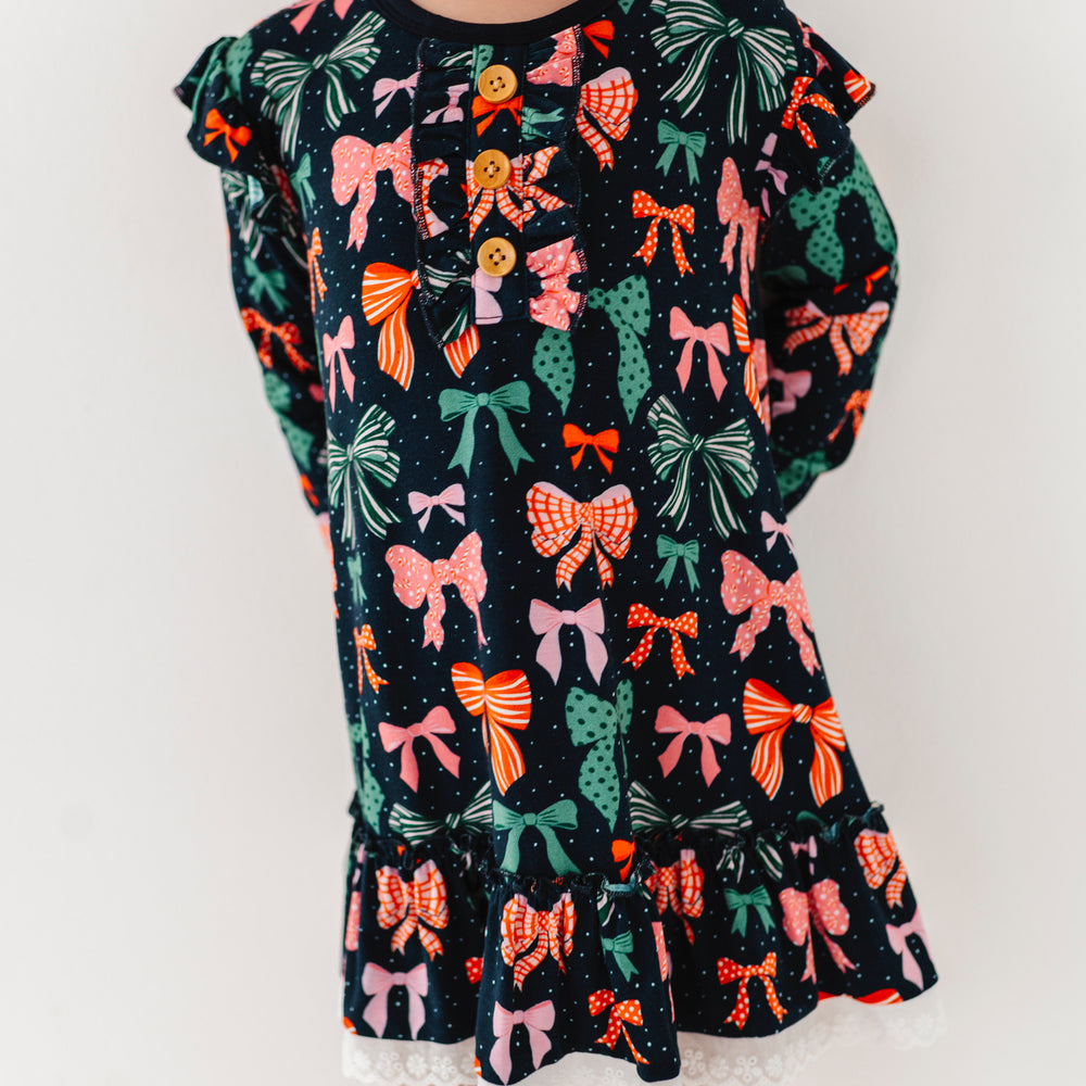 
                      
                        Merry Little Bows Kids Gown
                      
                    