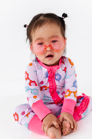 Sunny With a Side of Sass Convertible Footies With Ruffle