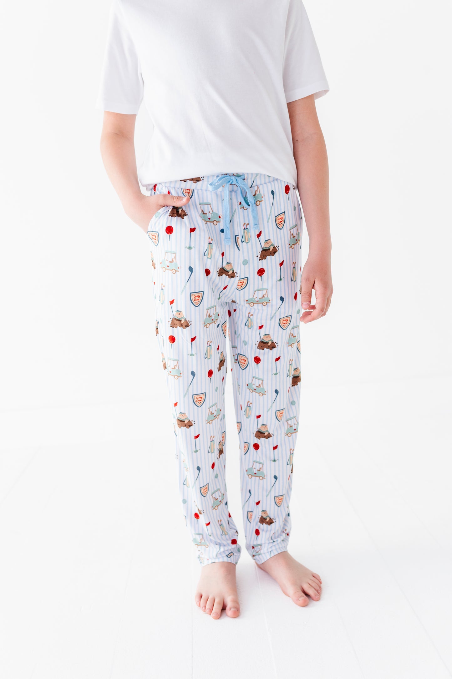 Caddy Crew Boys Lounge Pants - Bigger Kids