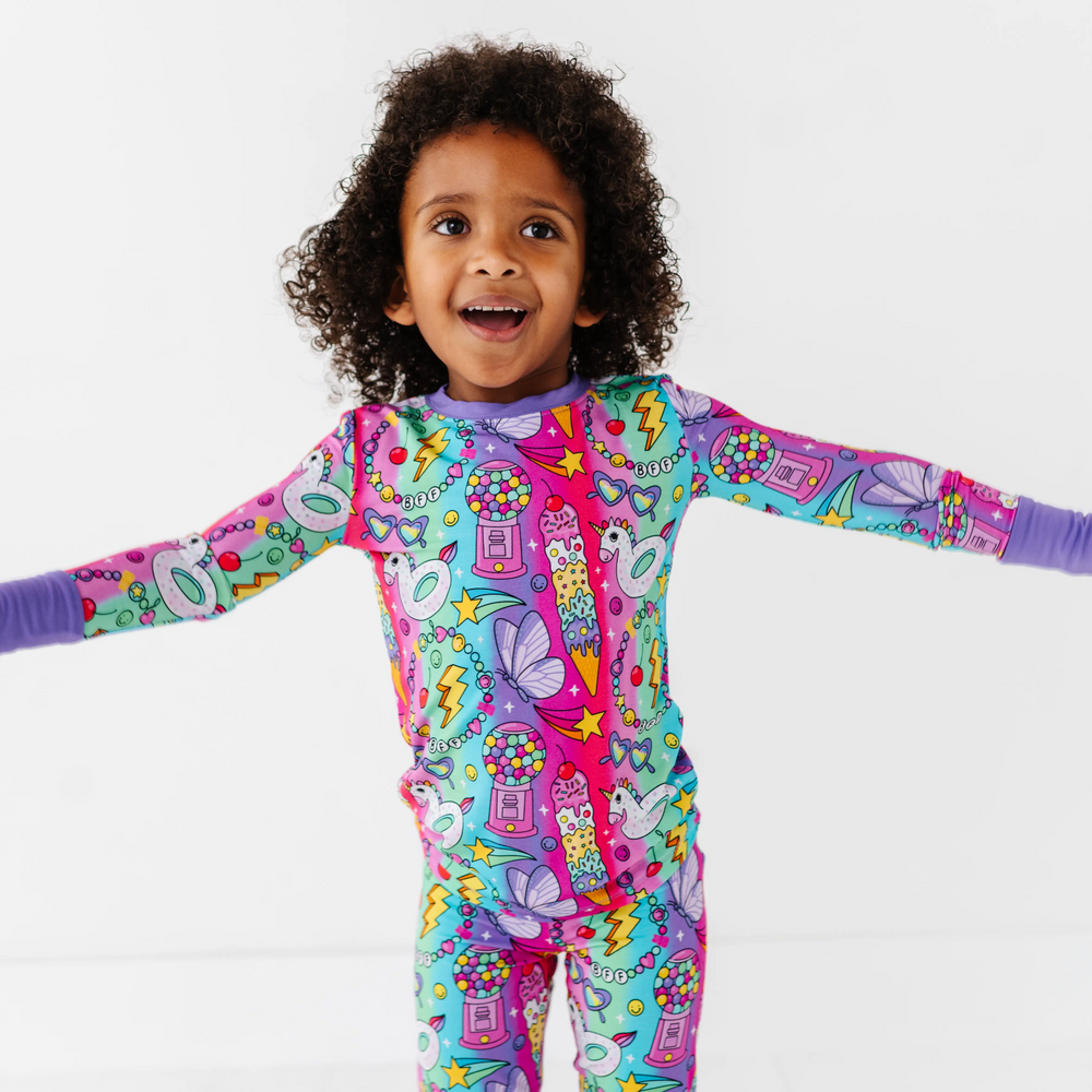 Cosmic Candyland Kid Pajamas