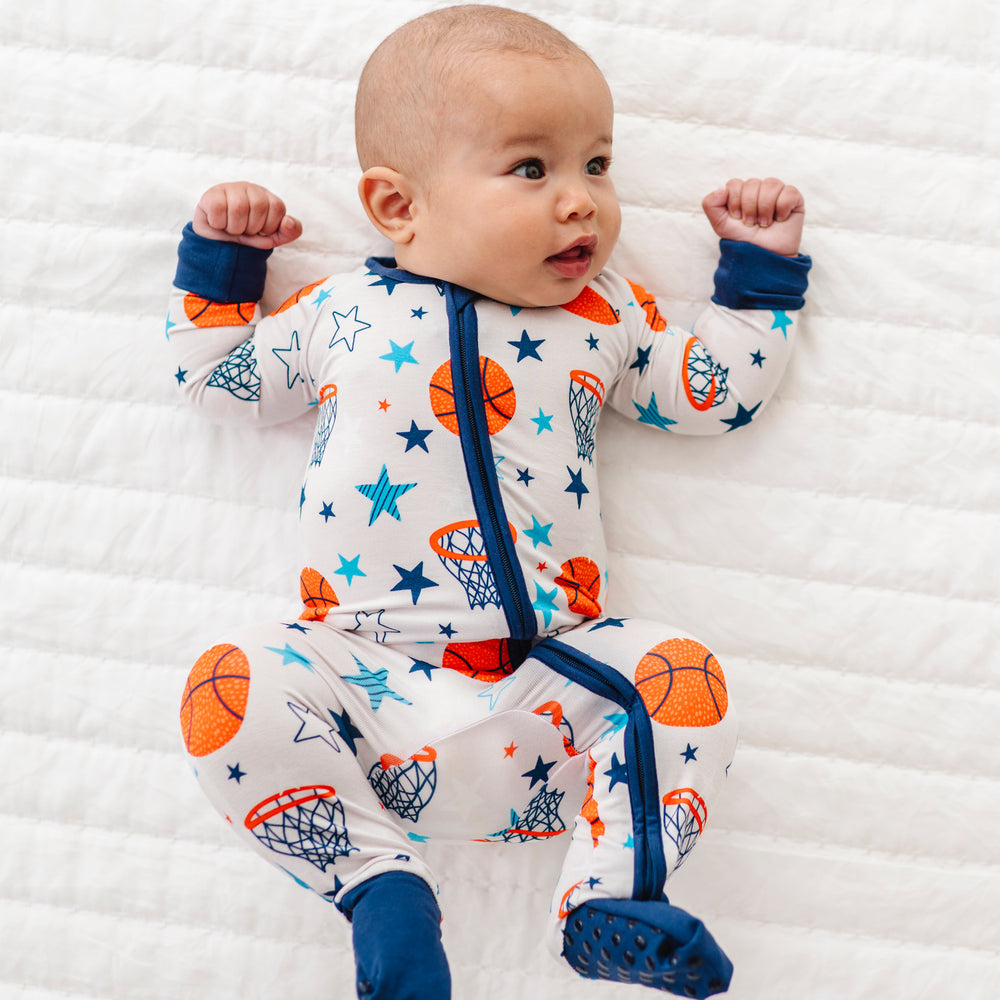 
                      
                        Bedtime Baller Convertible Footies
                      
                    