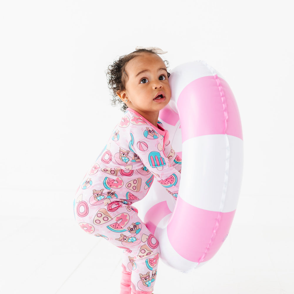 
                      
                        Poolside Pawty Convertible Footies
                      
                    