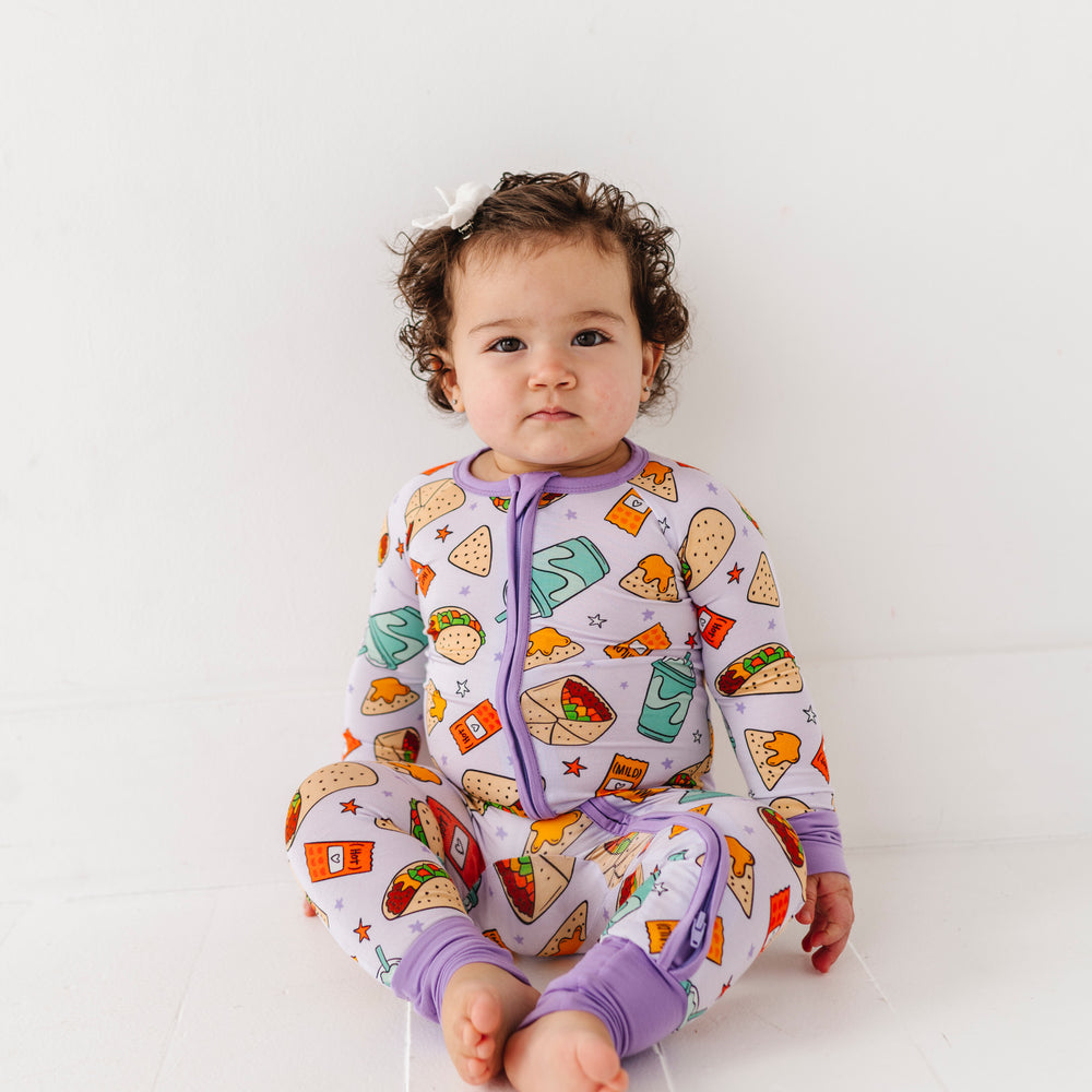 
                      
                        Nacho Basic Jammies Convertible Footies- PREORDER EST Ship Early March
                      
                    