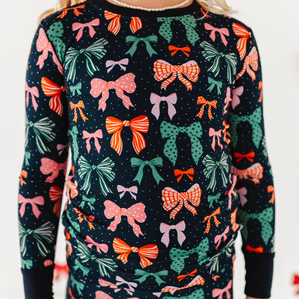 Merry Little Bows Kids Pajamas
