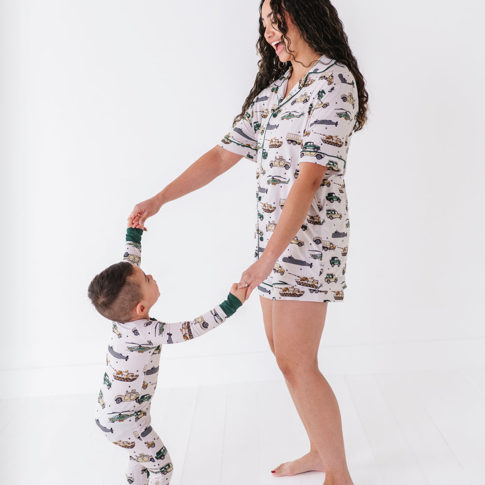 
                      
                        Tanks for Your Service Mama Short Lounge Set
                      
                    