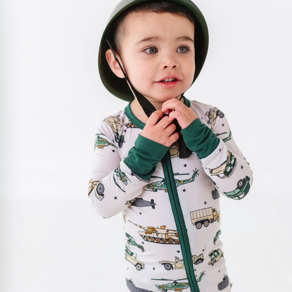 
                      
                        Tanks for Your Service Convertible Footies
                      
                    