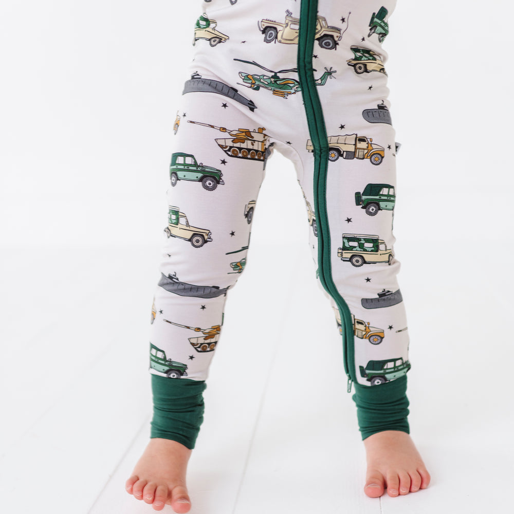 
                      
                        Tanks for Your Service Convertible Footies
                      
                    