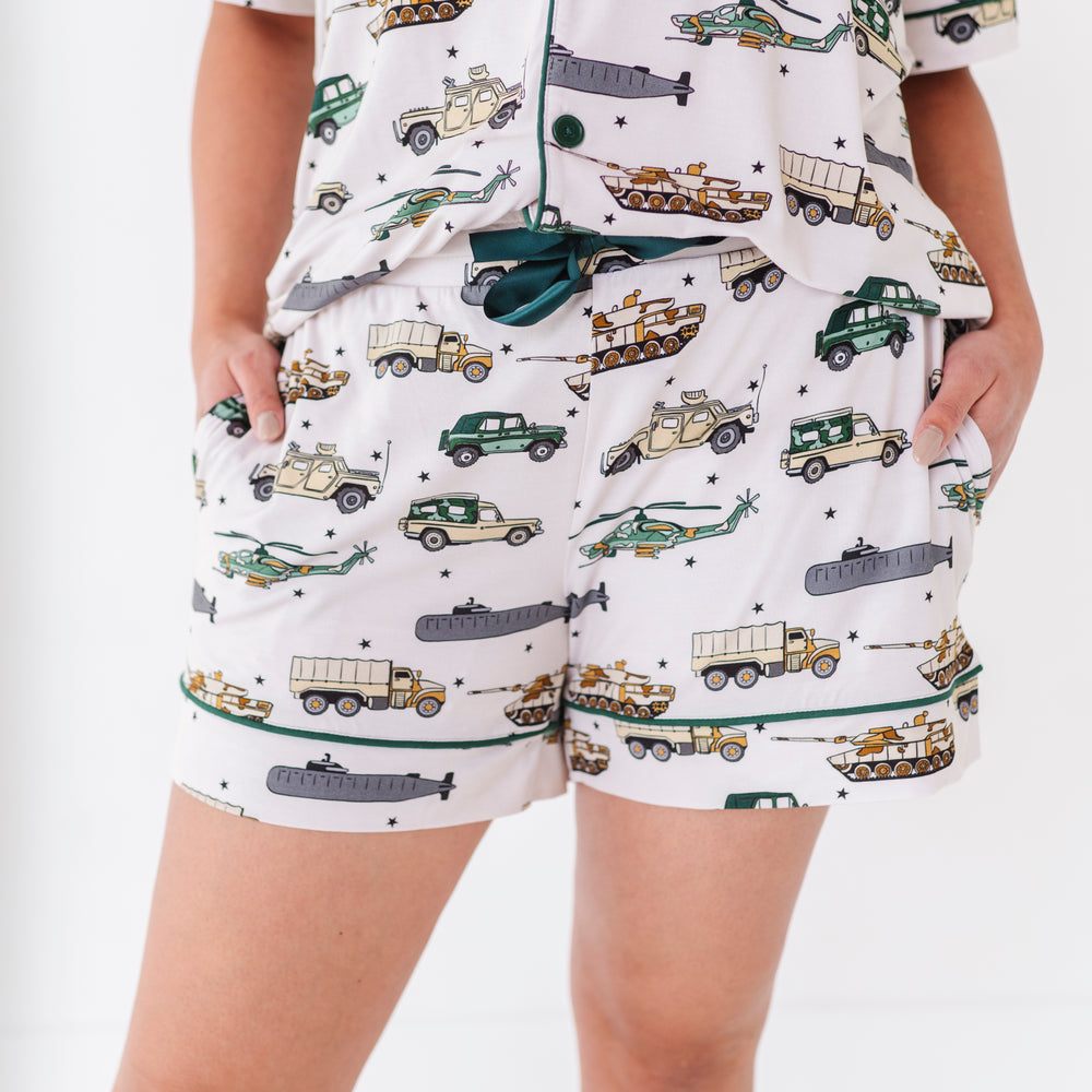 
                      
                        Tanks for Your Service Mama Short Lounge Set
                      
                    