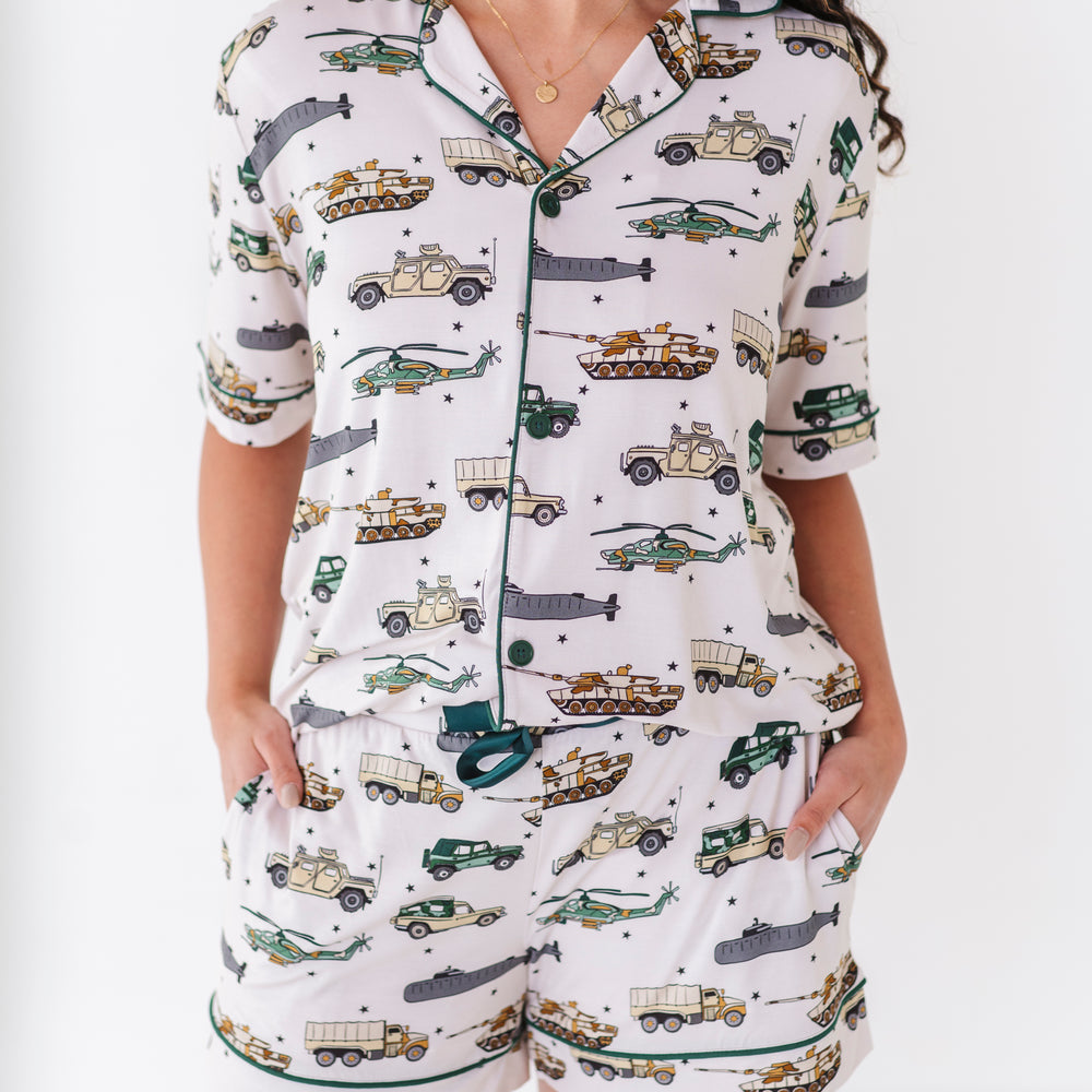 
                      
                        Tanks for Your Service Mama Short Lounge Set
                      
                    