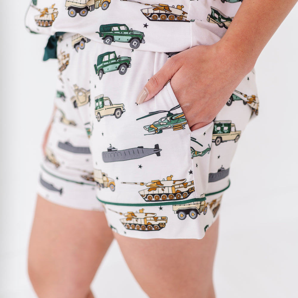 
                      
                        Tanks for Your Service Mama Short Lounge Set
                      
                    