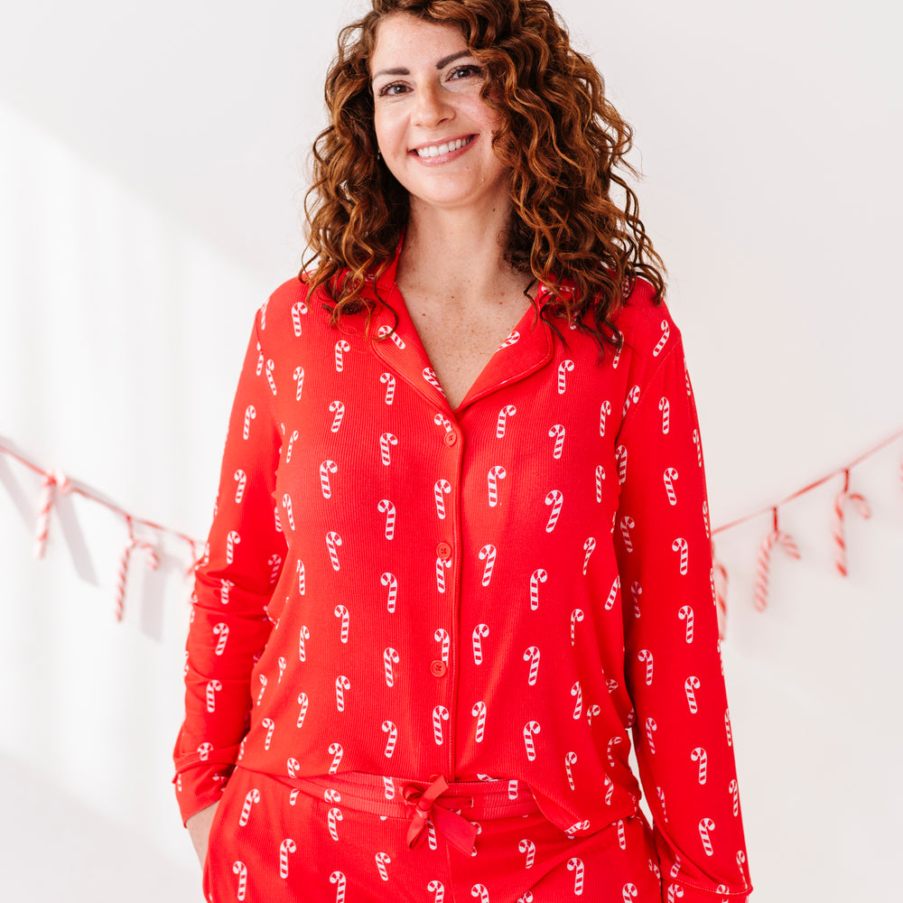 Sweet & Stripey Ribbed Mama Lounge Set