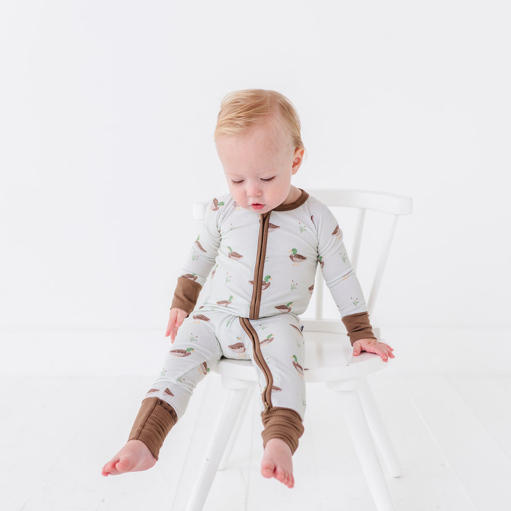 
                      
                        Duck, Duck Cute Ribbed Convertible Footies
                      
                    