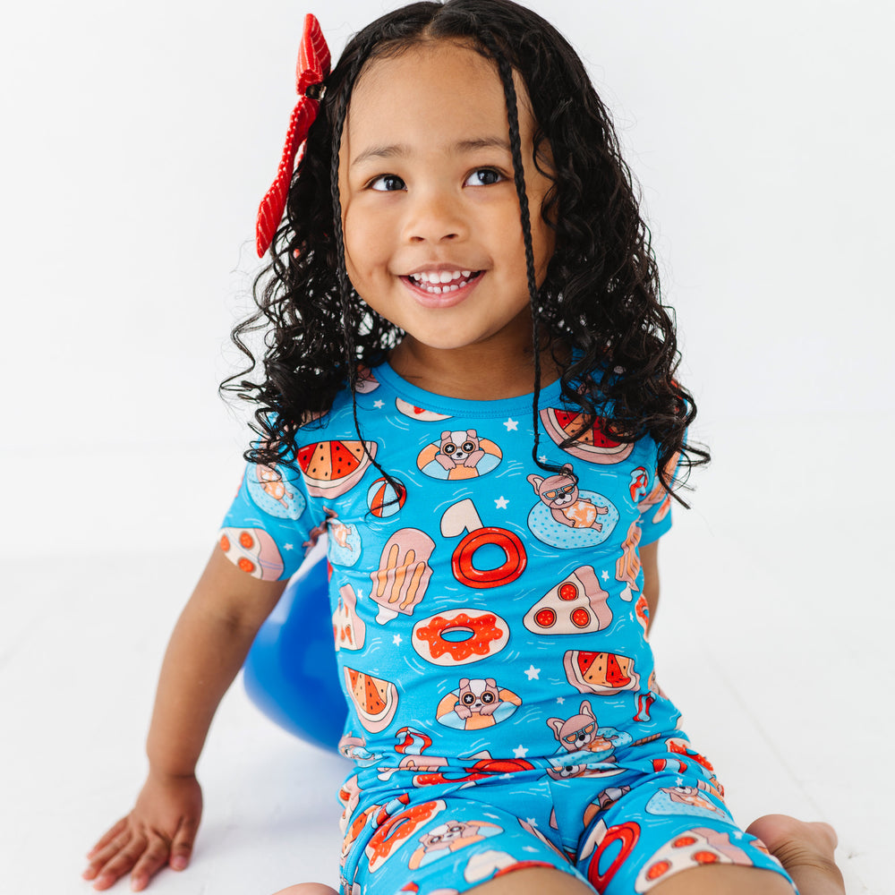 
                      
                        Poolside Pawty Kids Pajamas
                      
                    