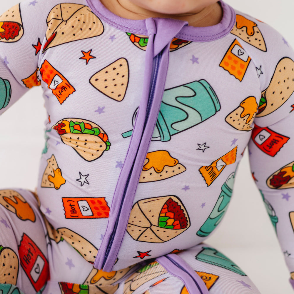 Nacho Basic Jammies Convertible Footies- PREORDER EST Ship Early March