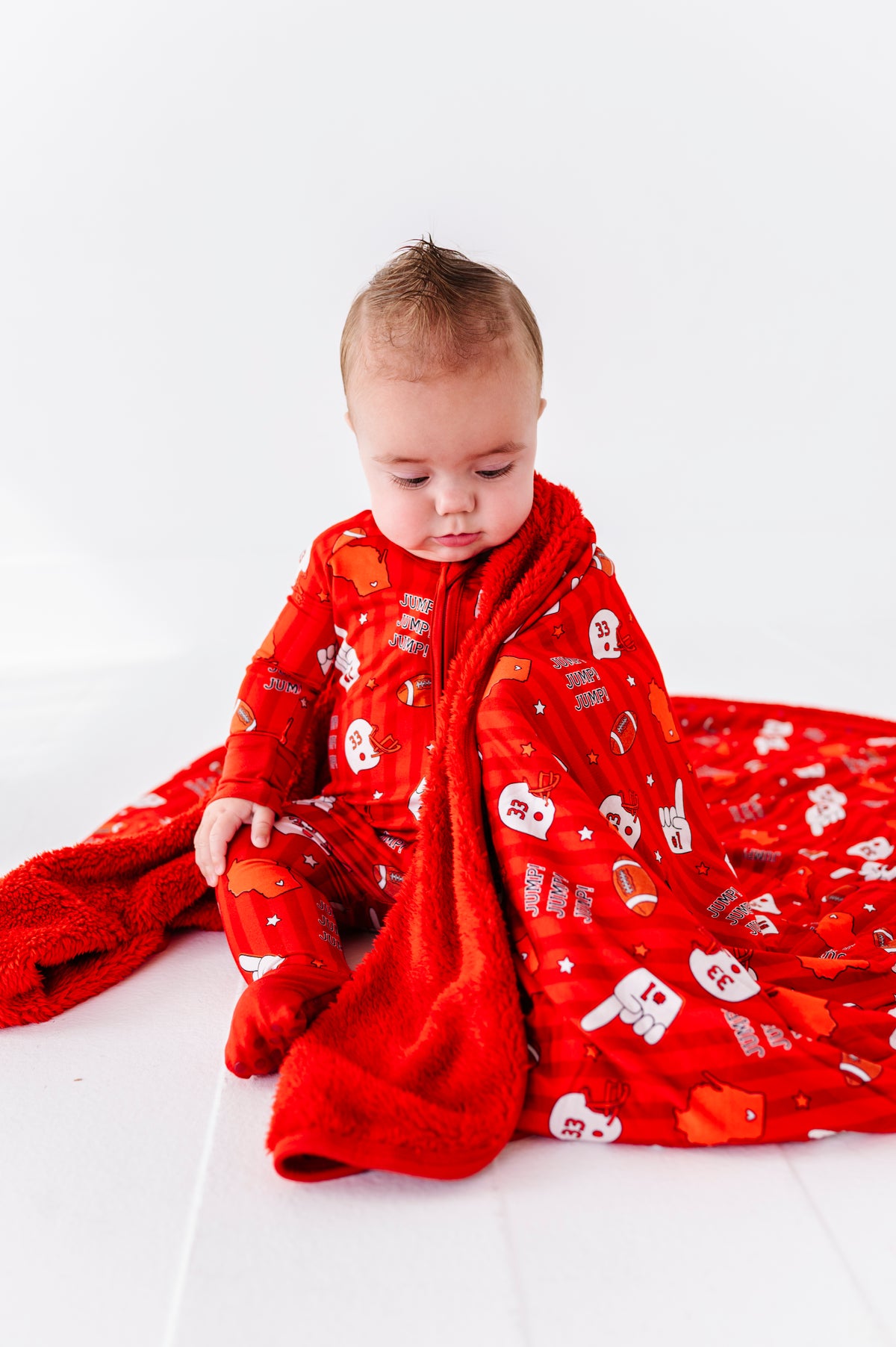 Game Day in Madison Oversized Fuzzy Blanket
