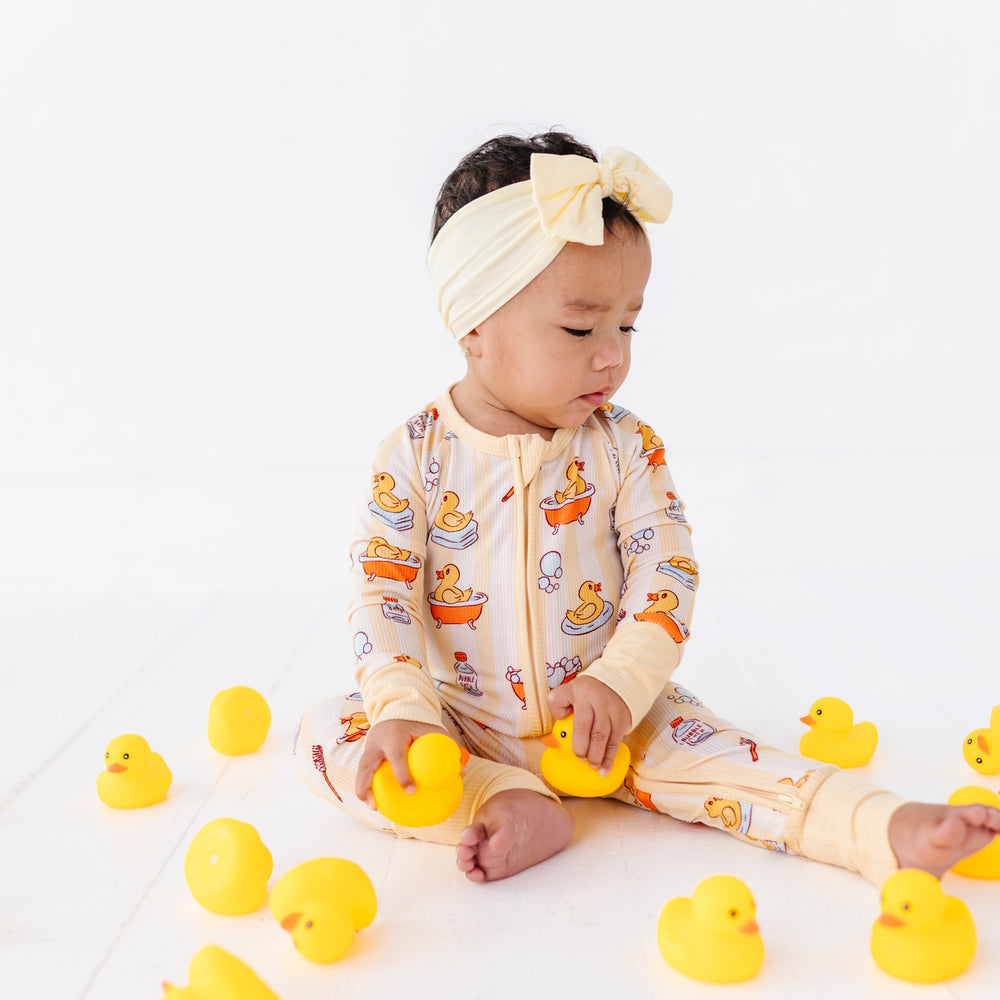 
                      
                        Goodnight and Good Duck Convertible Footies
                      
                    