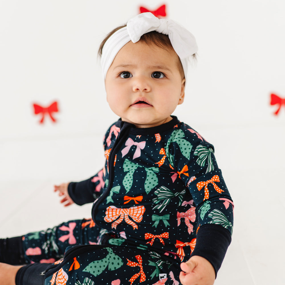 
                      
                        Merry Little Bows Convertible Footies
                      
                    