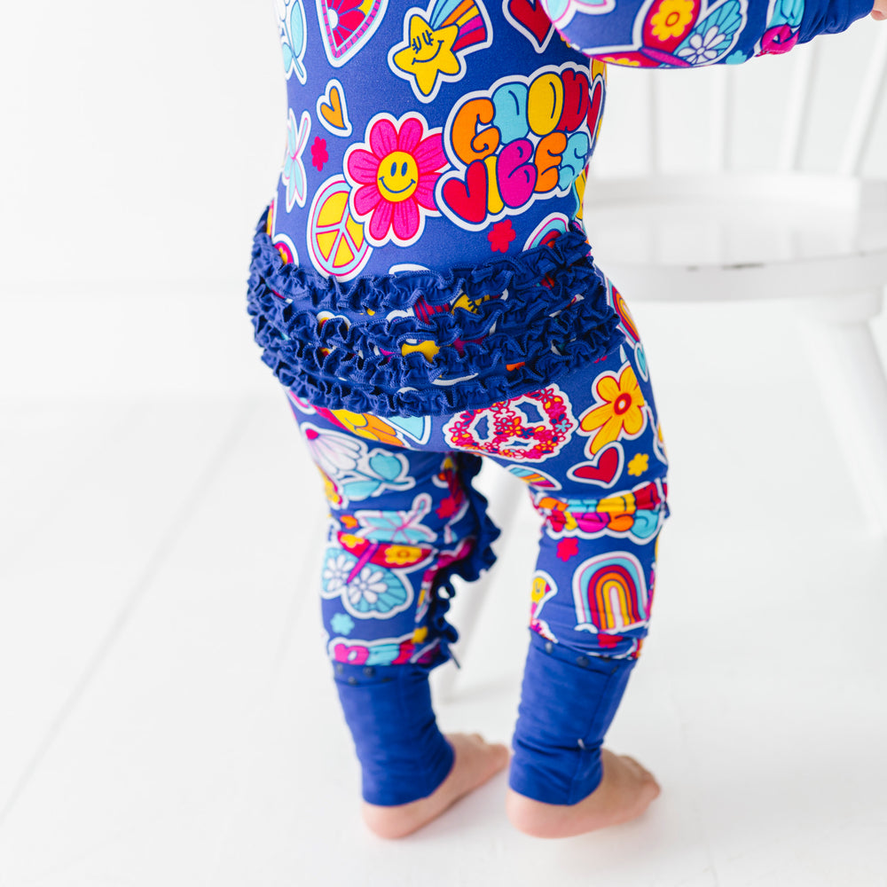 
                      
                        I'm Groovy and I Know It Convertible Footies with Ruffle
                      
                    