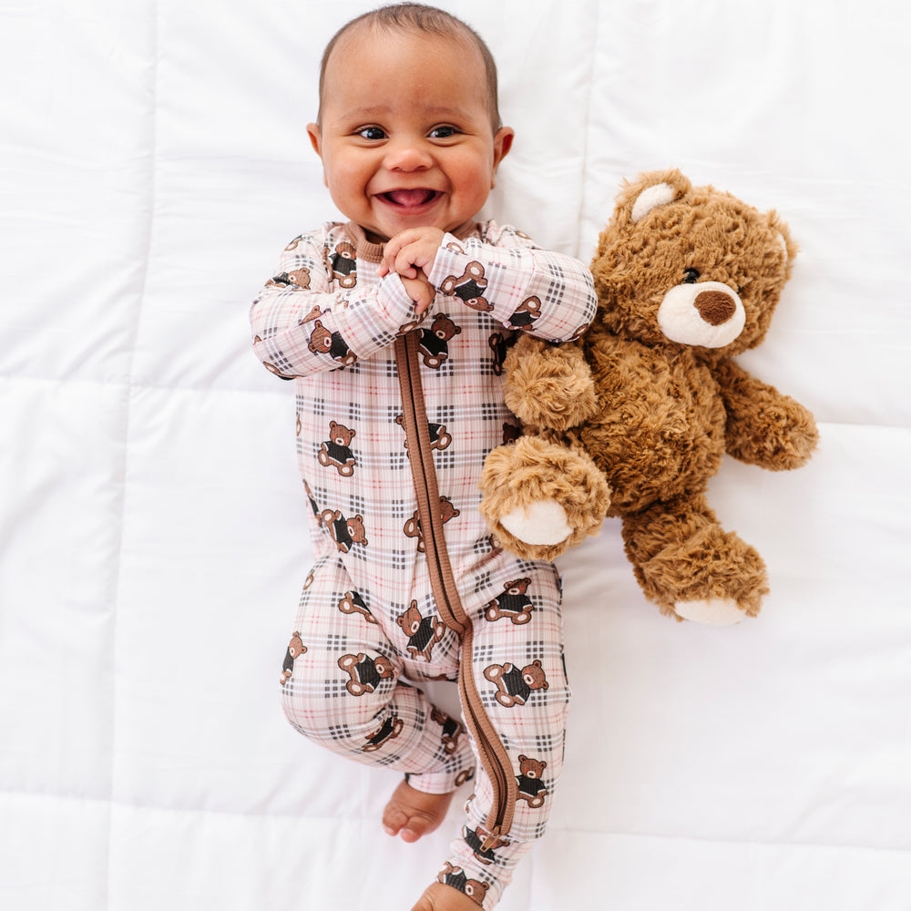 
                      
                        Beary Sweet Ribbed Convertible Footies
                      
                    