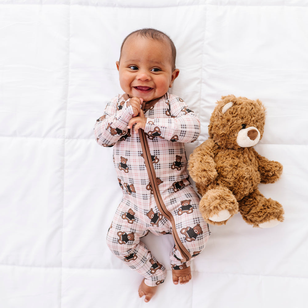 
                      
                        Beary Sweet Ribbed Convertible Footies
                      
                    